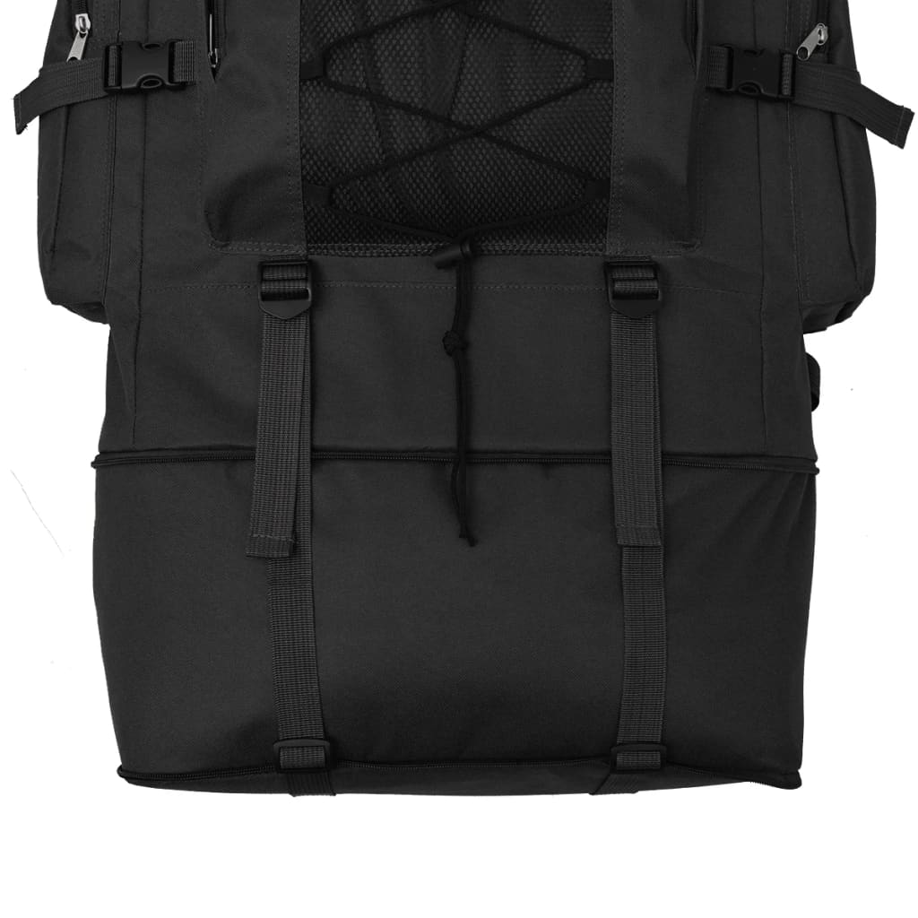 Sac à dos style militaire xxl 100 l noir - number 5.