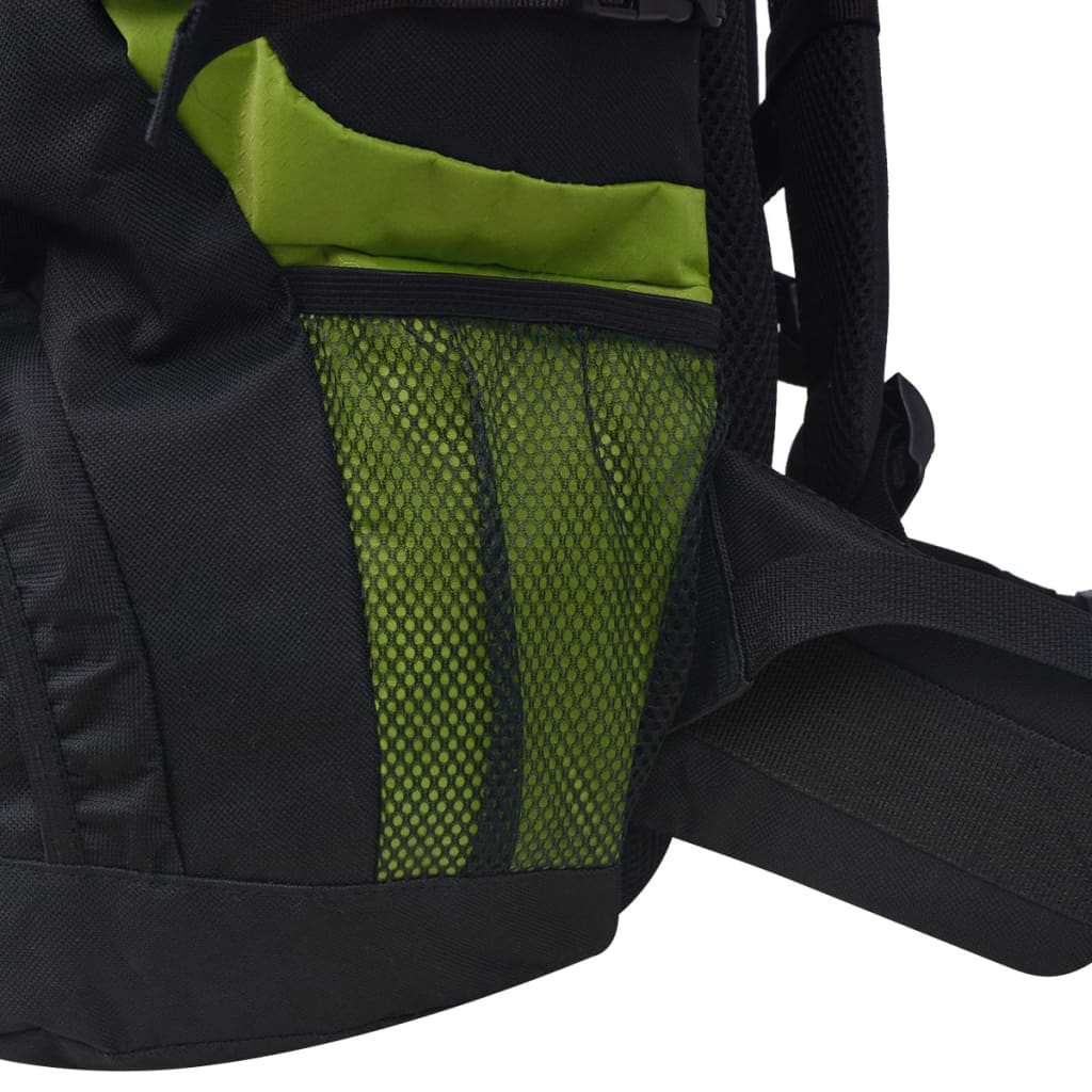 Sac à dos de randonnée xxl 75 l noir et vert - number 6.