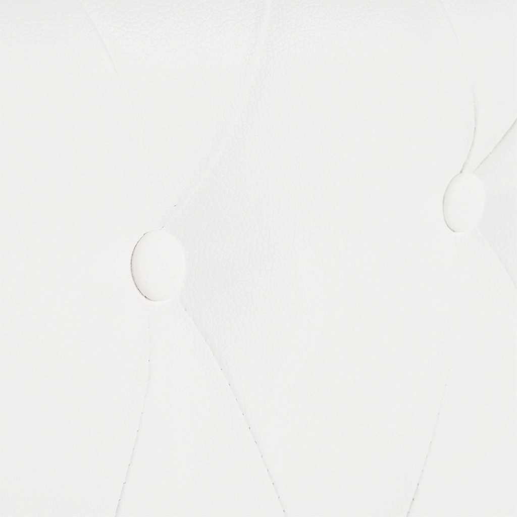 Sofa chesterfield 3-osobowa skóra ekologiczna - biała, 3-osobowa - number 5.