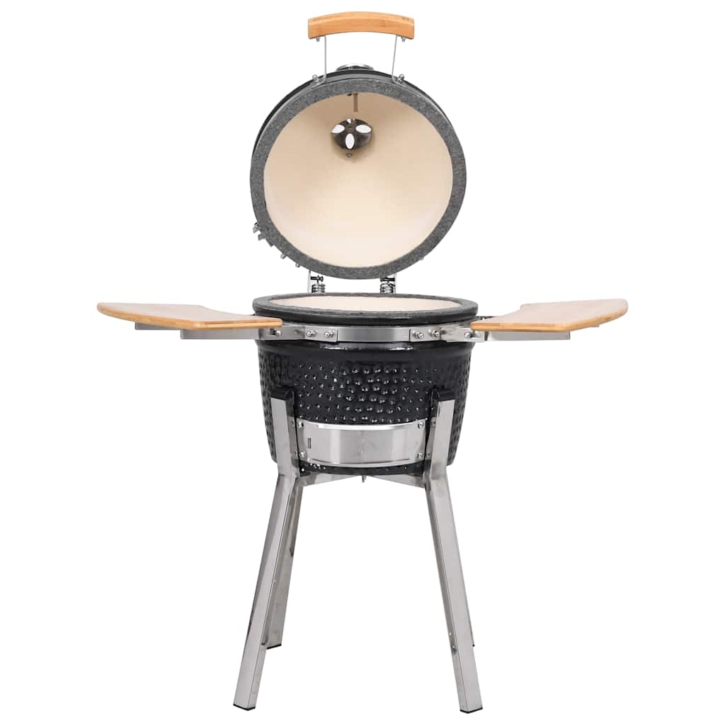 Kamado barbecue grill røgeovn keramisk 81 cm - number 2.