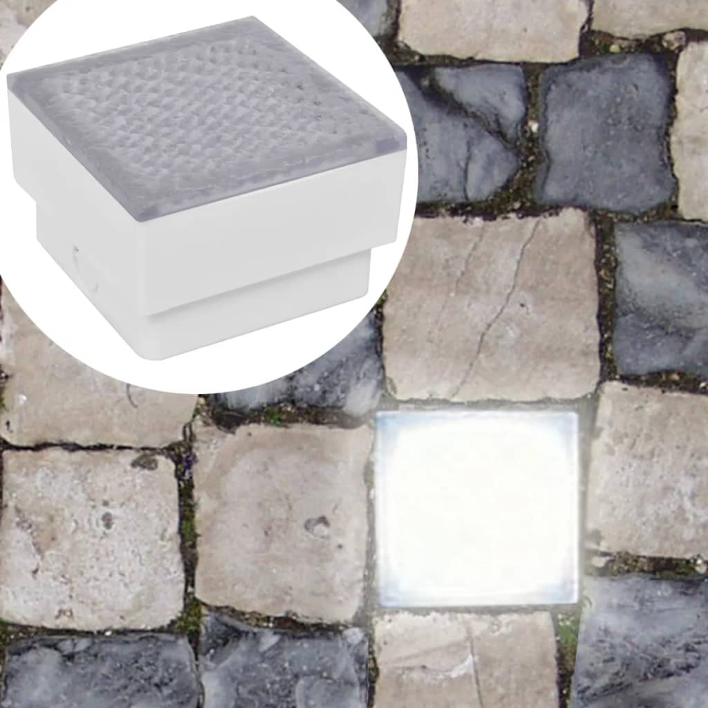 2 led nedgravet lys 100 x 100 x 68 mm - number 1.