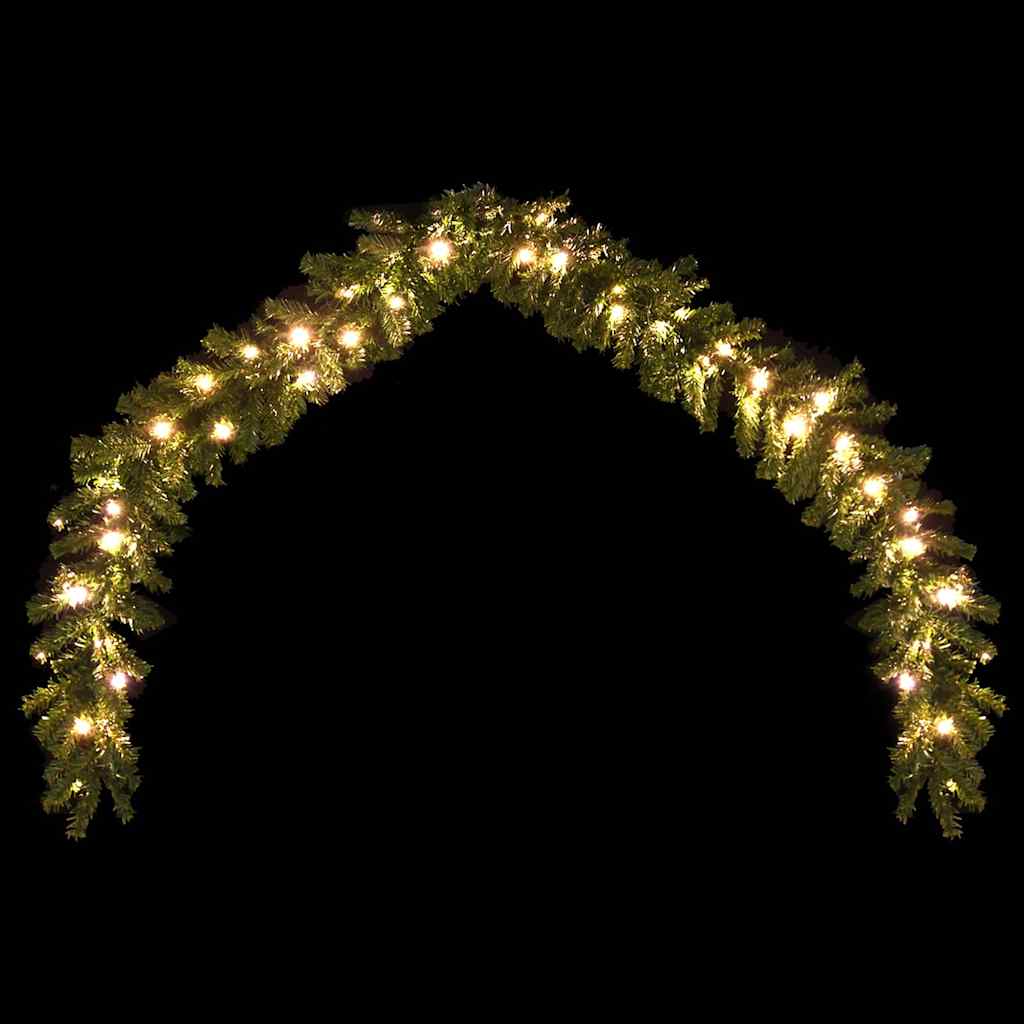 Christmas garlands with led lights - 5 m, 1, with led, x - number 4.