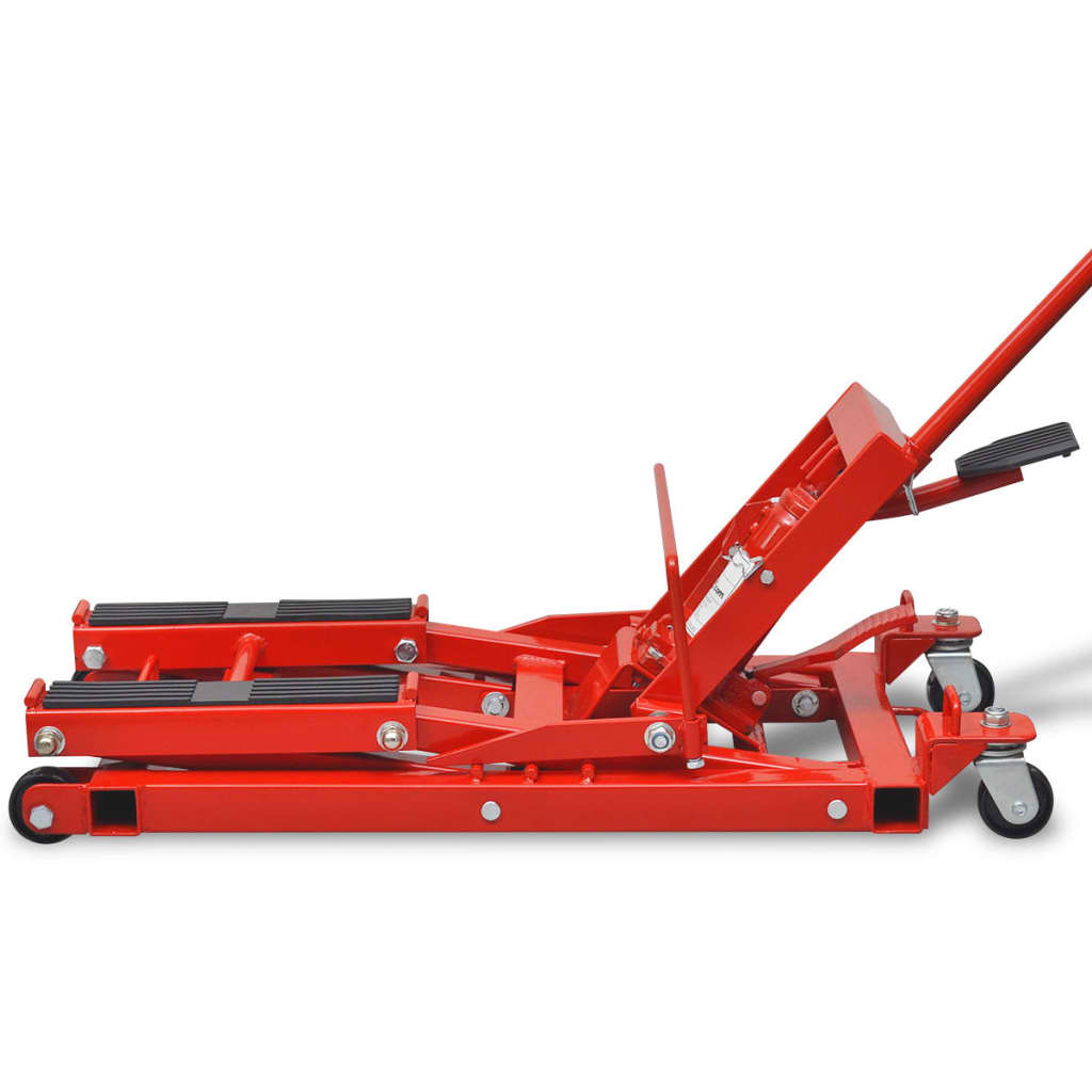 Hydraulisk donkraft til motorcykel og atv 680 kg rød - number 4.