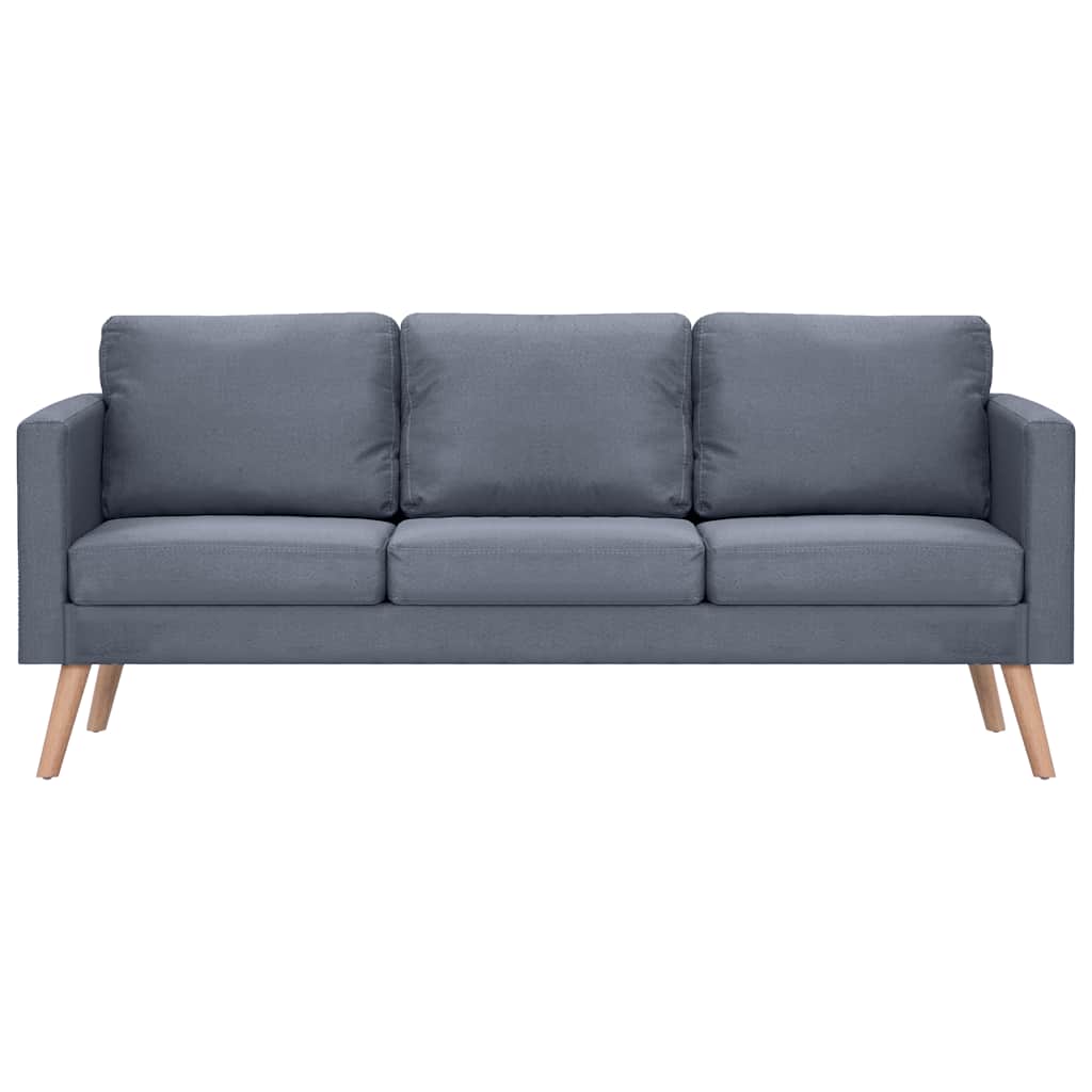 3-manns sofa sofa stoff mørkegrå - number 2.