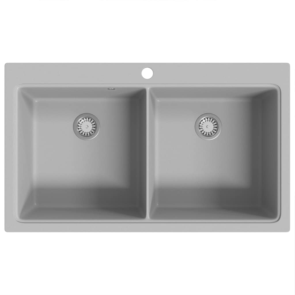 Utanpåliggande diskbänk i granit - number 6.