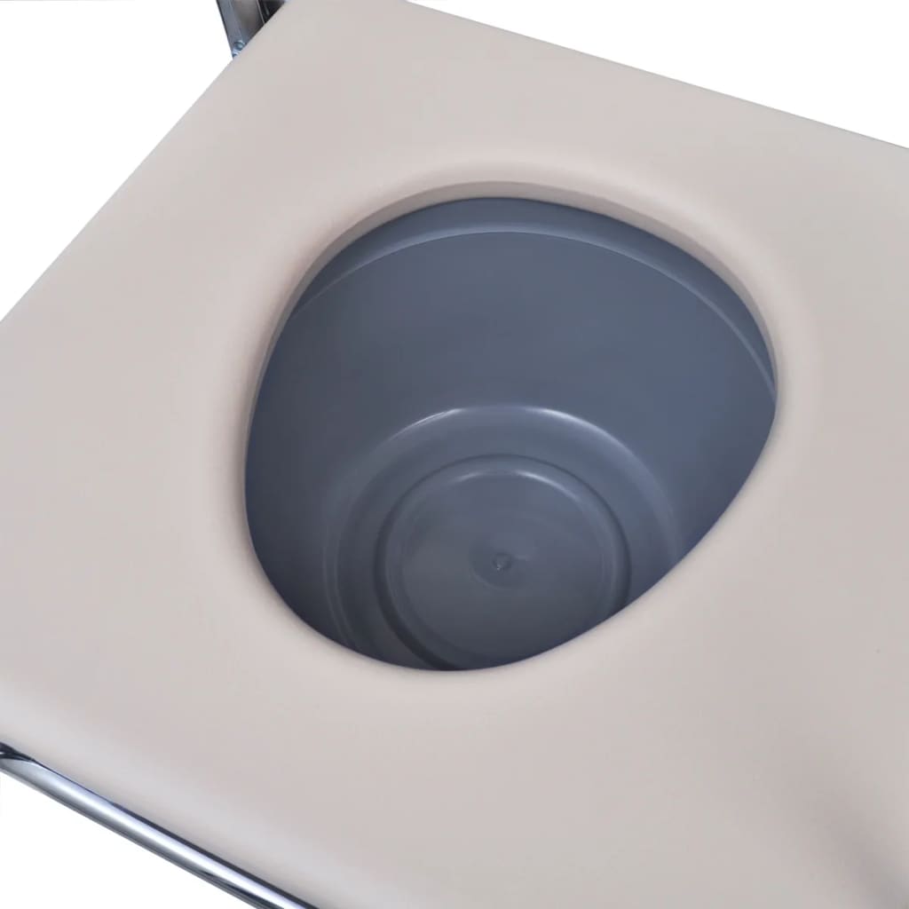 Toalettstol stål svart - number 6.