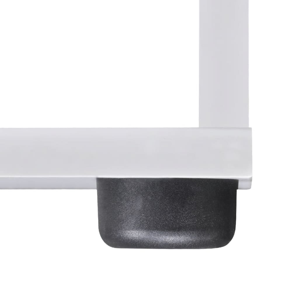 Trappeformet bogreol/displayhylde - hvid, 1, 107 cm, 104 cm - number 6.