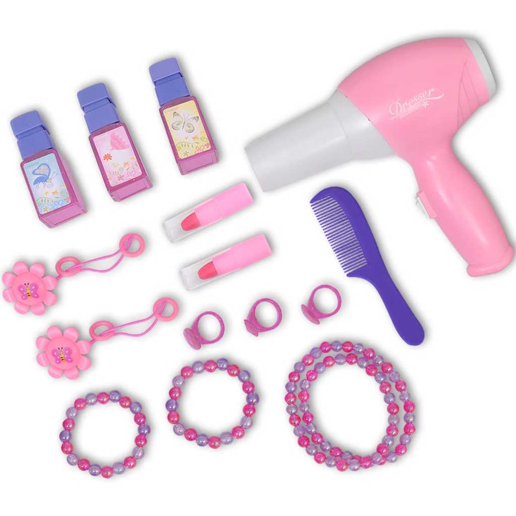 Table de maquillage pour enfants avec 3 miroirs et lumière/son - number 7.