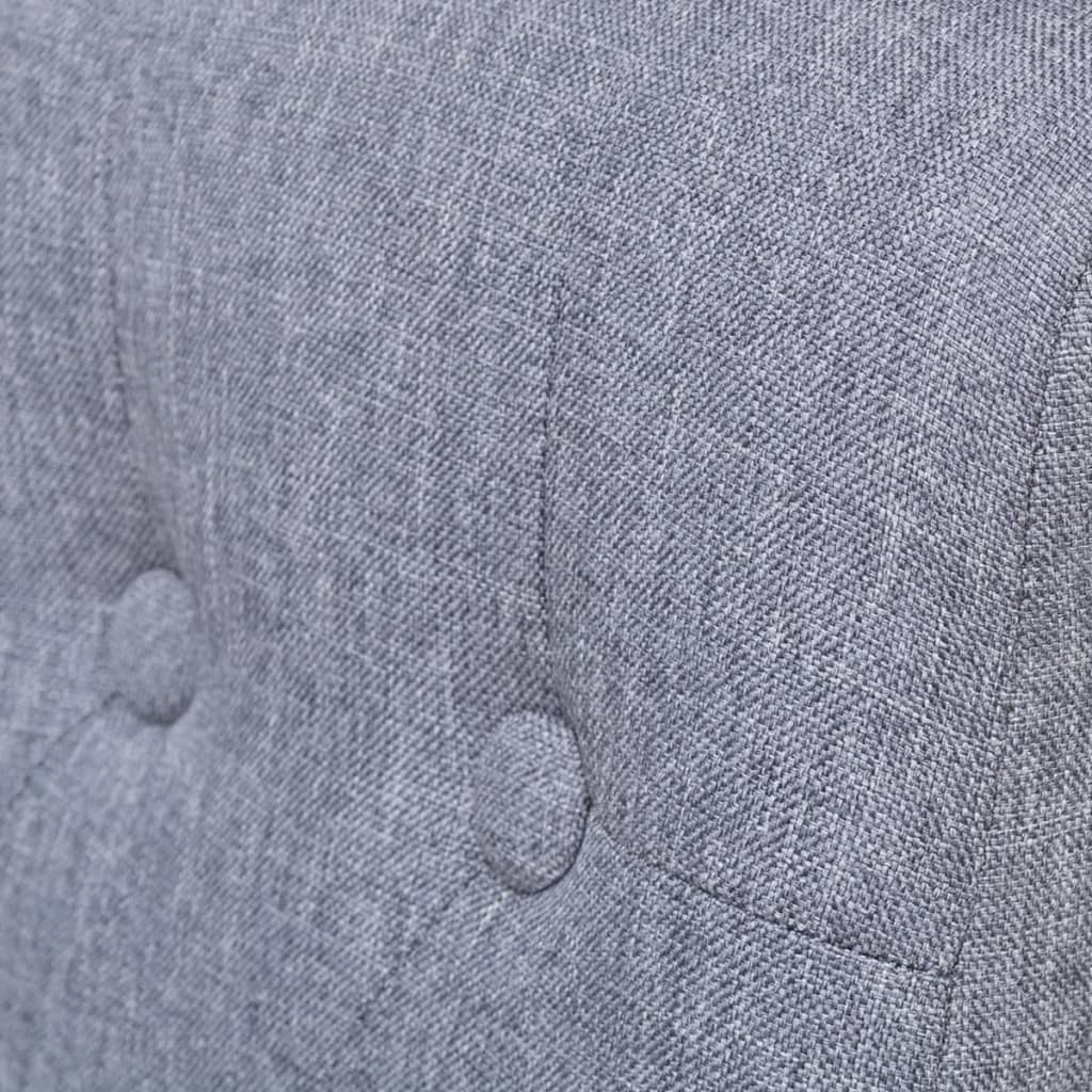 Stół jadalny krzesła szt. tkanina - jasnoszary, 4 - number 5.