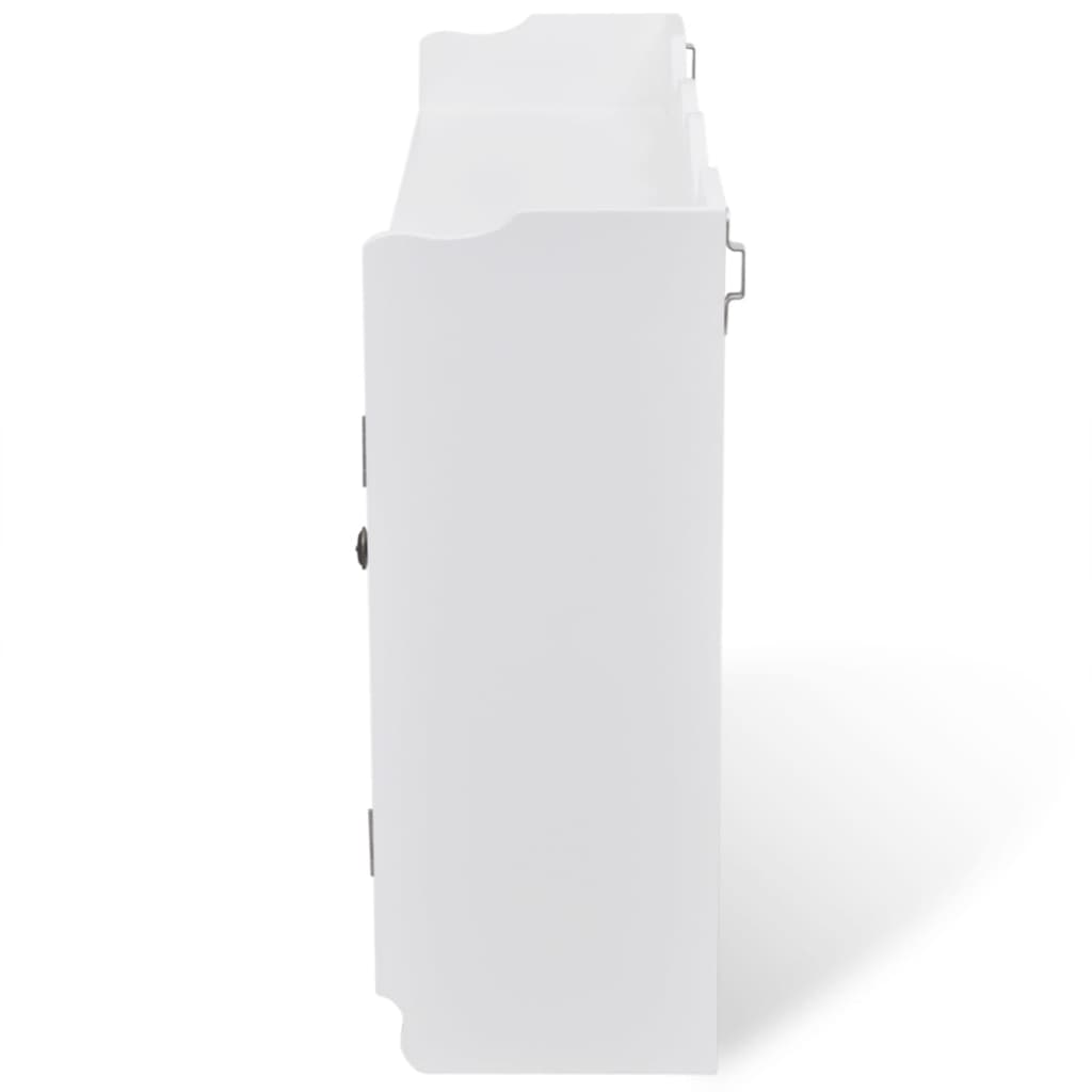 Overskap for oppbevaring mdf hvit - number 5.