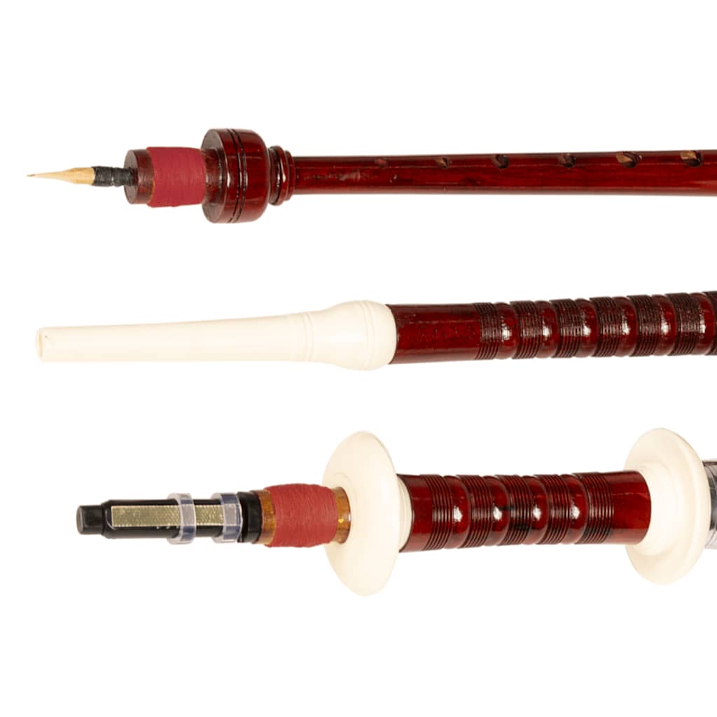 Škotske velike gorske gajde zeleni i crni tartan - number 3.