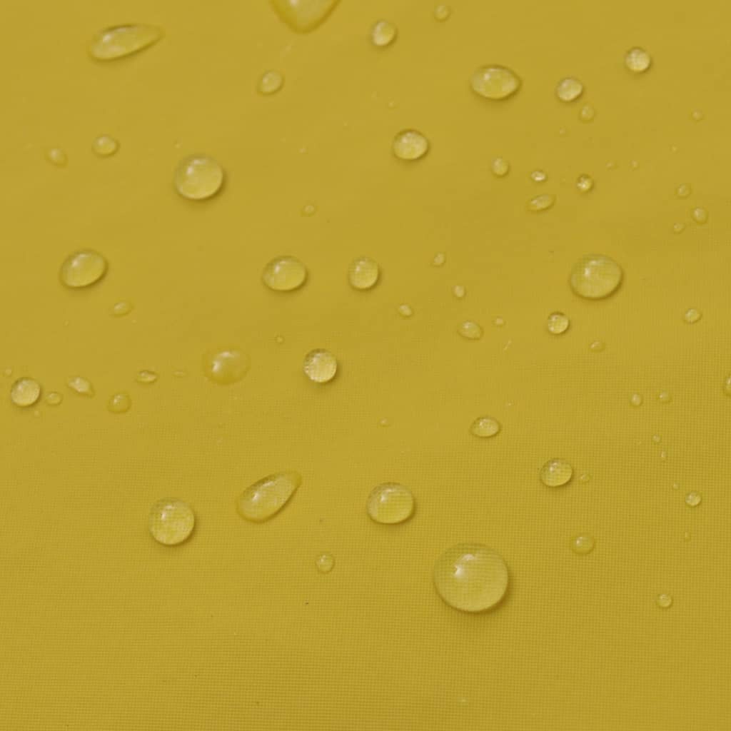 Combinaison de pluie imperméable et résistante en 2 pièces avec capuche - jaune, m - number 8.
