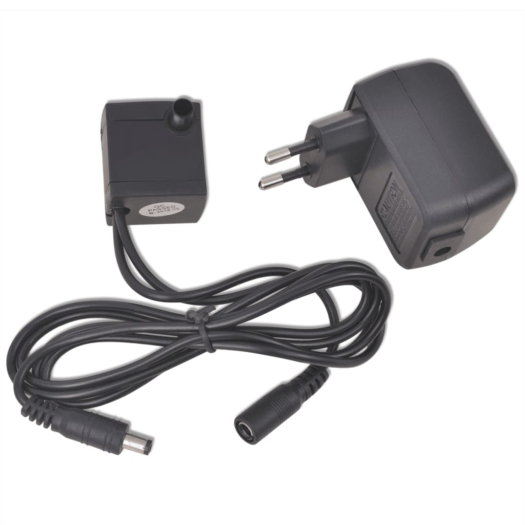 Indoor fountain with led light polyresin - number 6.