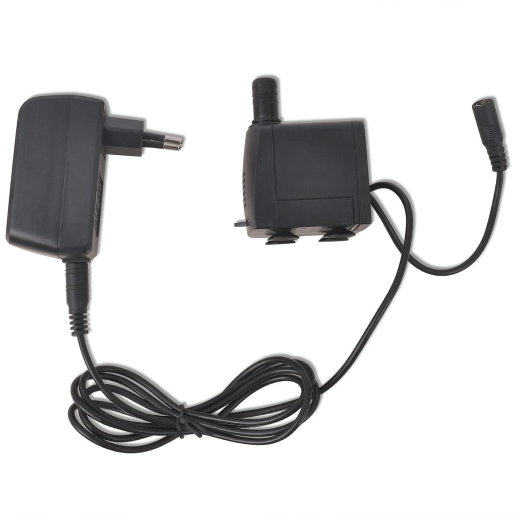 Fontaine d'intérieur avec led, polyrésine - number 6.