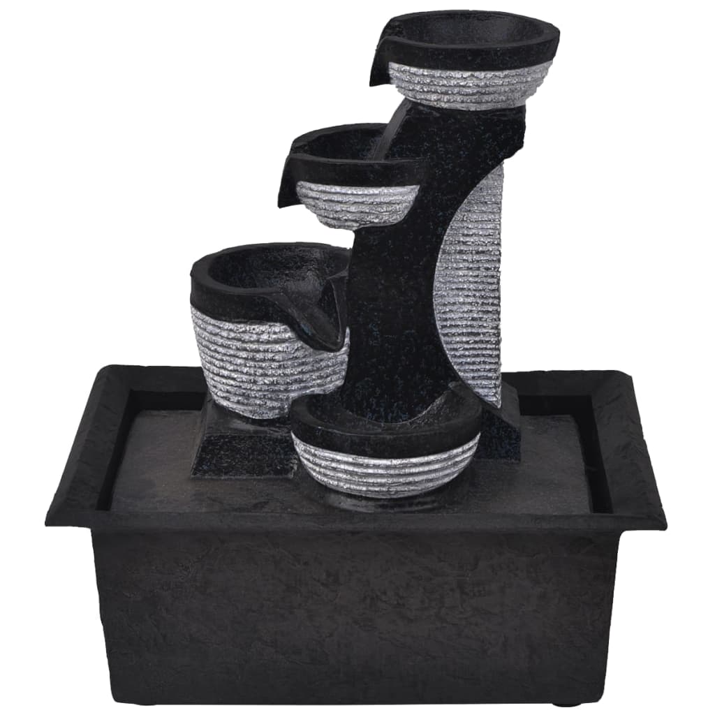 Fontaine d'intérieur avec lumière led en polyrésine - number 2.