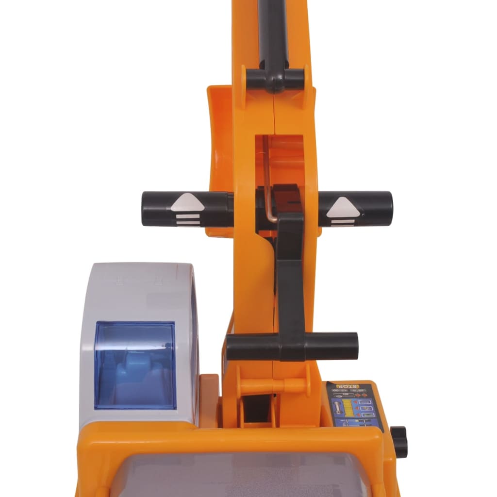 Excavatrice autoportée en plastique jaune - number 5.