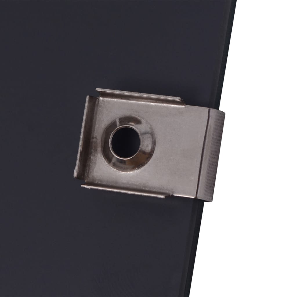 Rammeløse spejlfliser 8 dele 20,5 cm glas - number 8.