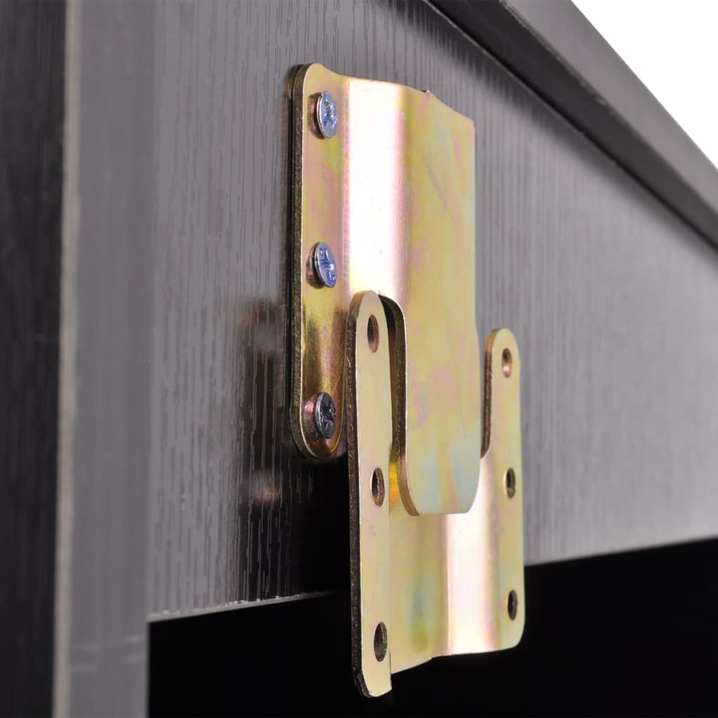 Garnitura kupaonskog namještaja sa umivaonikom 9 dijelova - crna, model 3, 1 - number 9.