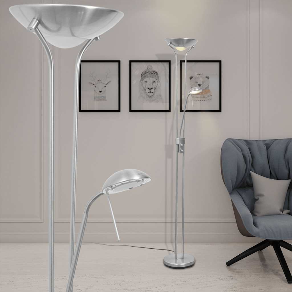 Lampadaire led dimmable 23 w - argent, 1 - number 1.