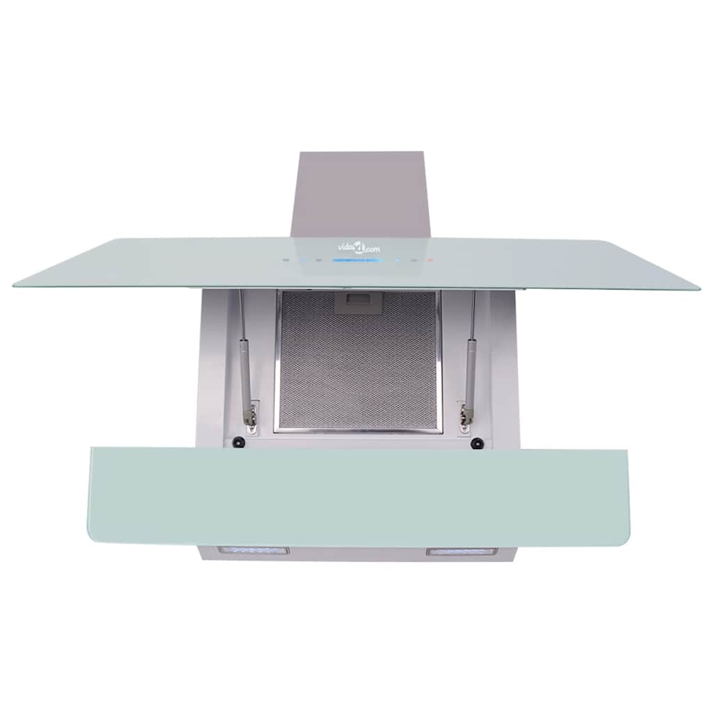 Emhætte med touch-display 900 mm hvid - number 5.