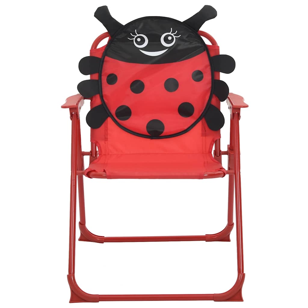 Vanjski bistro set za dječje dijelove s parasolom - crveno, 3 - number 4.