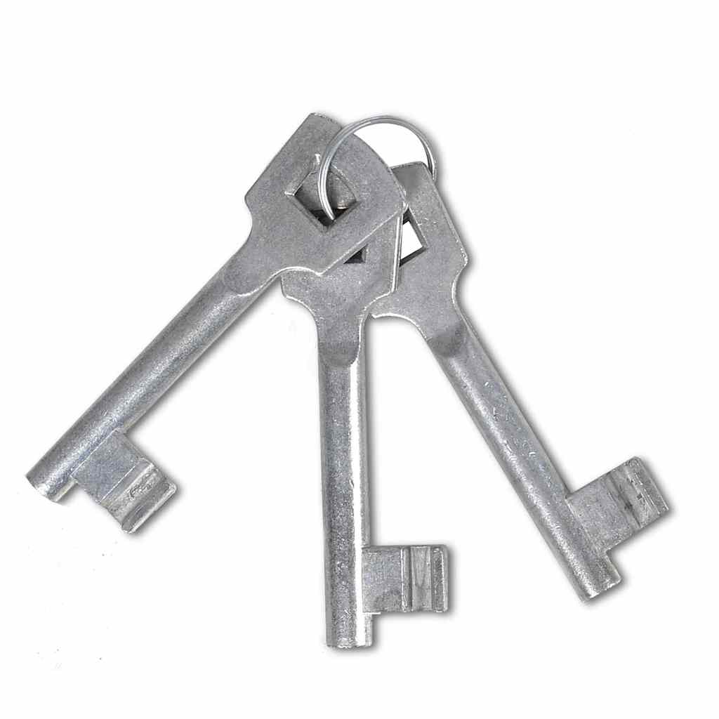 Trädgårdsport med enkeldörr i pulverlackerat stål - number 5.