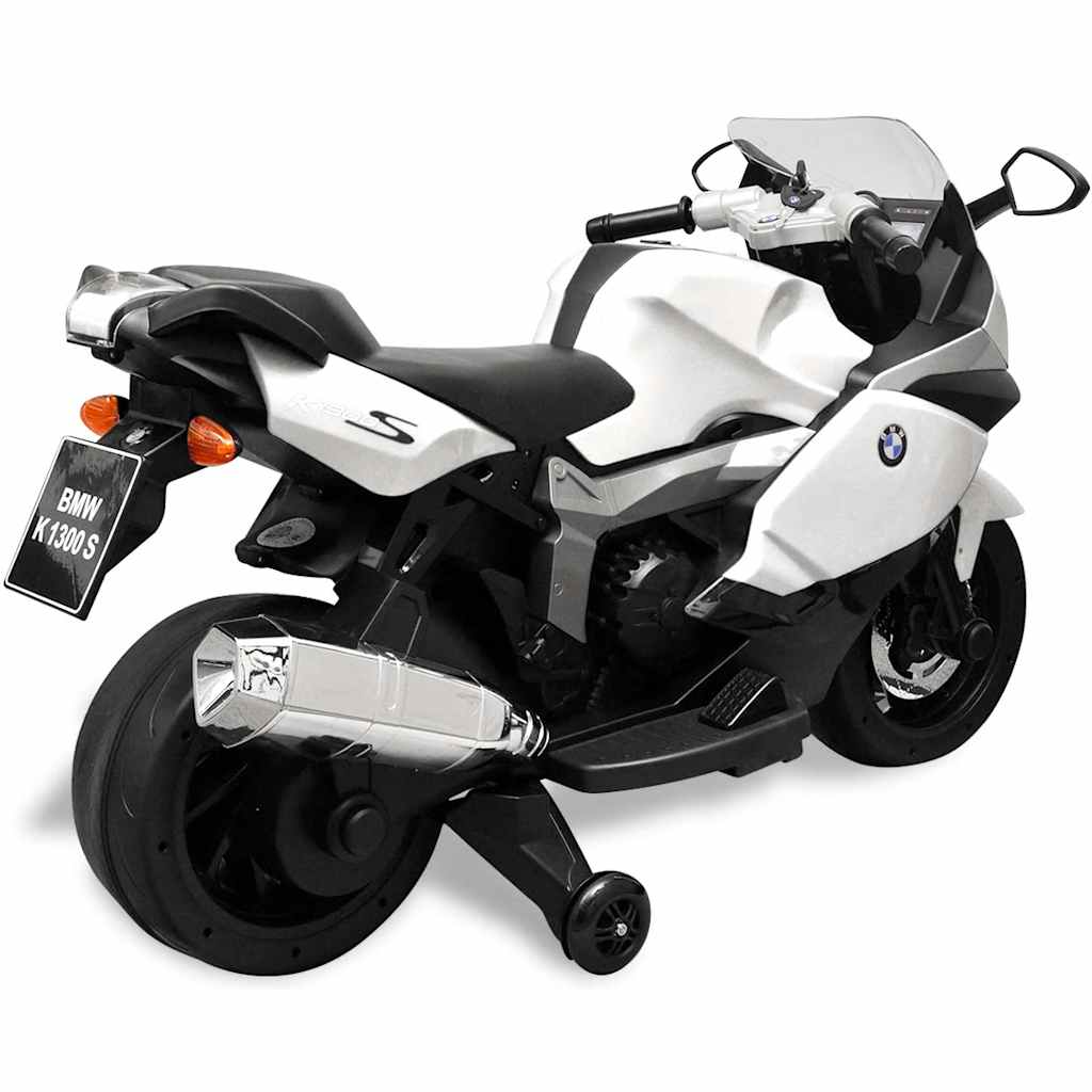 Moto électrique bmw 283 pour enfants, blanche 6 v - number 3.