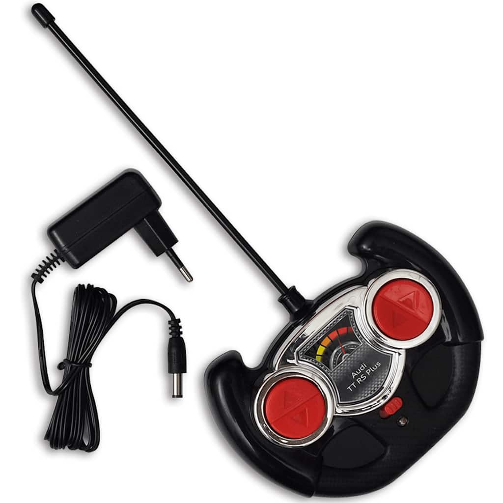 Audi tt rs sit voiture pour enfants avec télécommande blanche rouge - number 6.