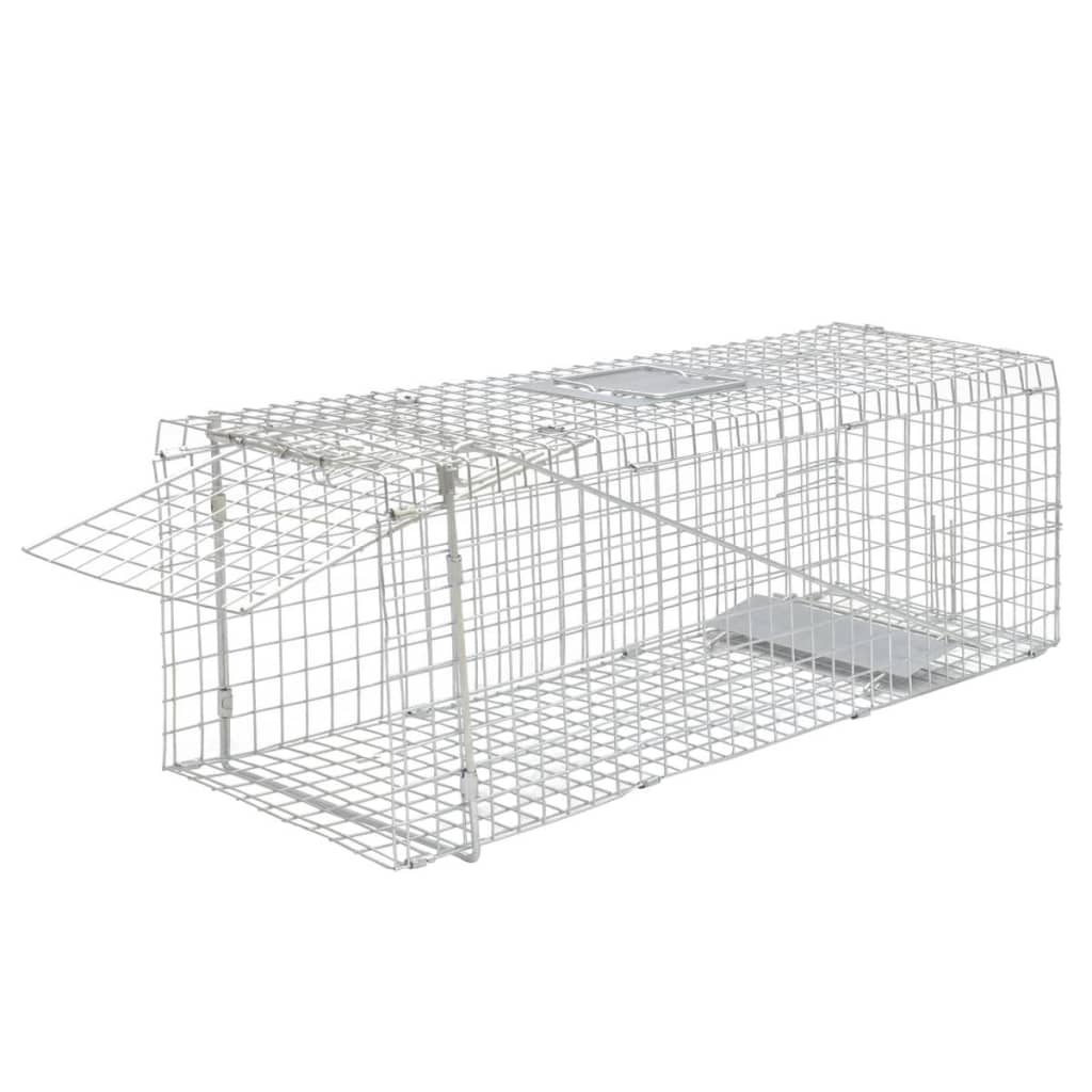 Levende fælde 80 cm galvaniseret - number 1.