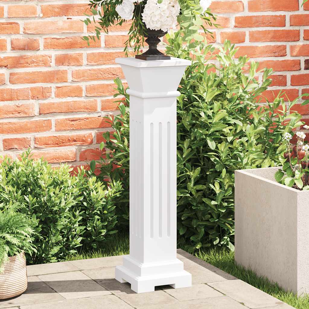 Classic square column plant stand, mdf - number 1.