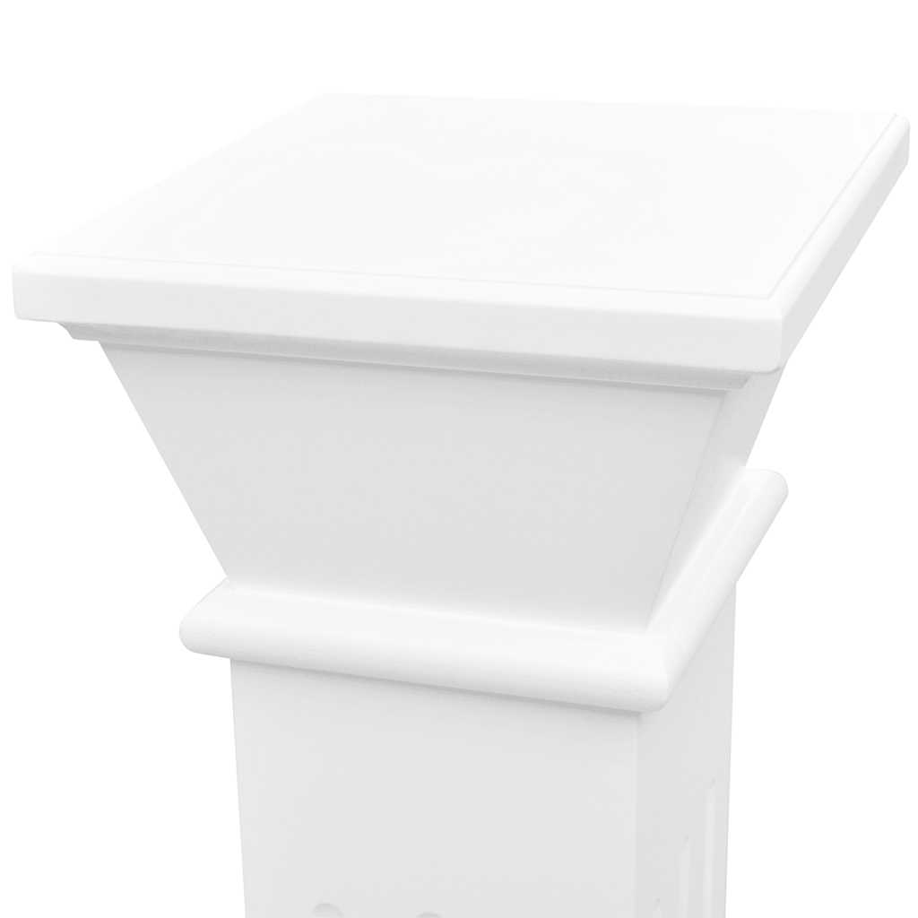 Classic square column plant stand, mdf - number 7.