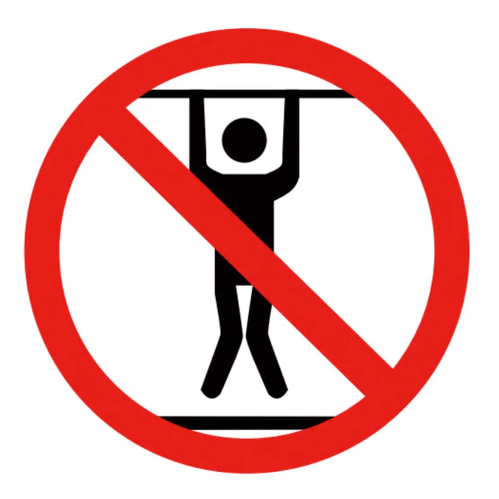 Voetbaldoel met net 182 x 61 x 122 cm staal wit - number 5.