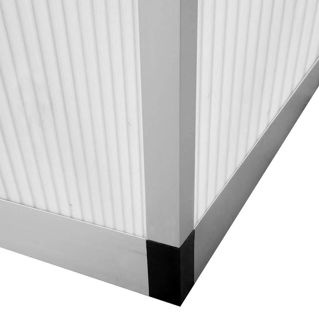 Ojačani staklenik s donjim okvirom od 9,025 m² aluminija - number 11.