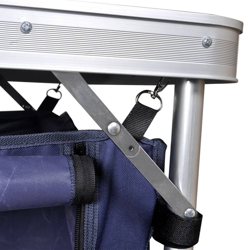 Sklopivi stol za kampiranje s aluminijskim okvirom - number 3.