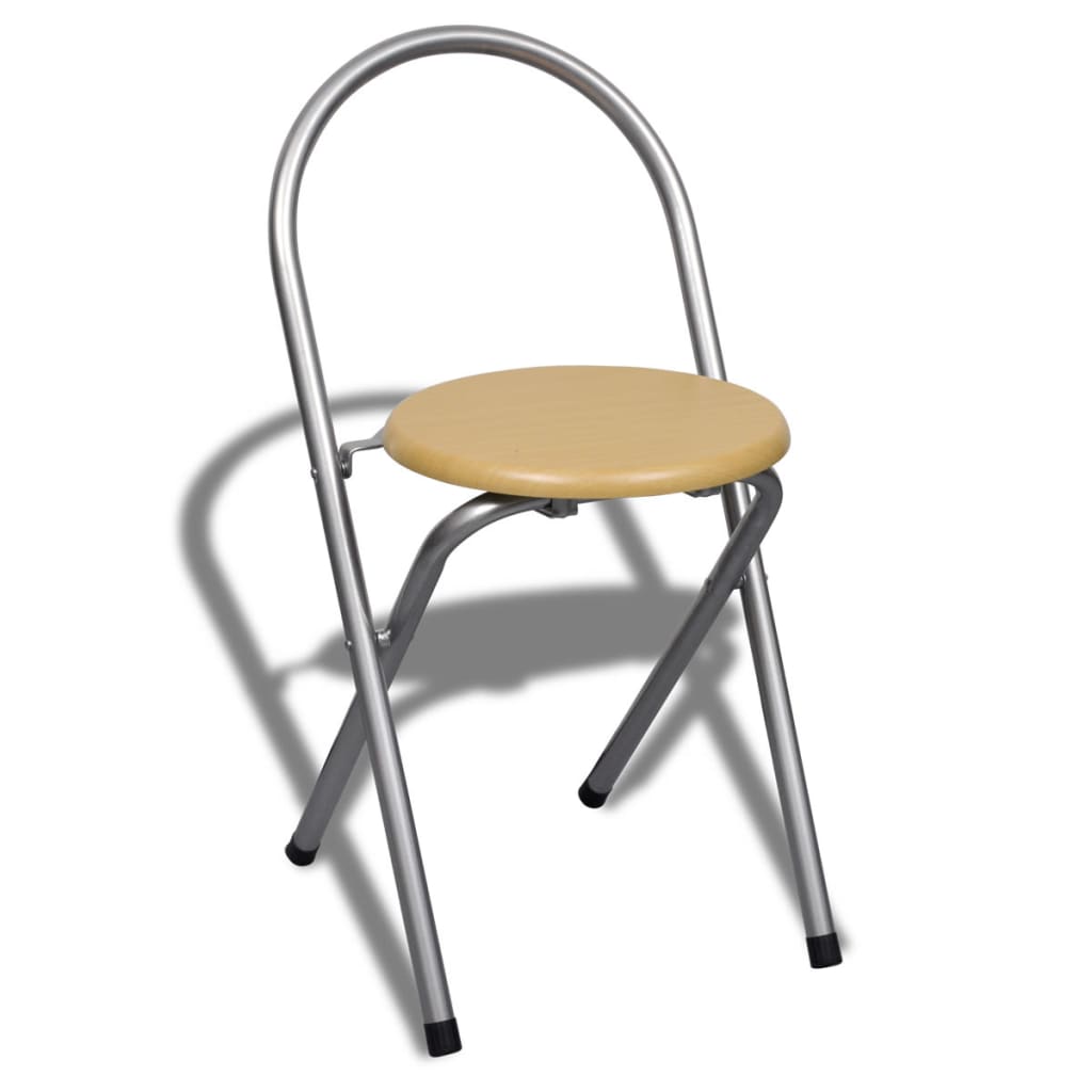 Składany zestaw śniadaniowy z 2 krzesłami - number 6.