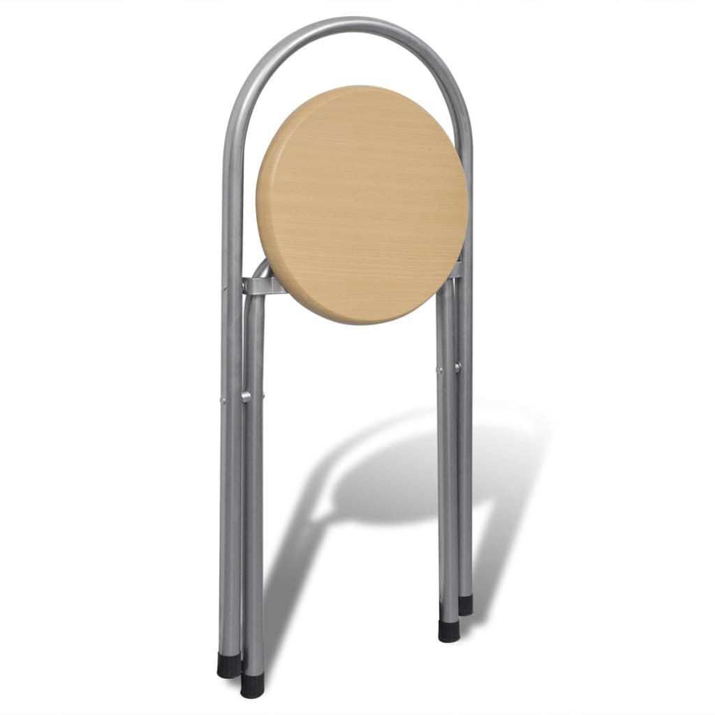 Składany zestaw śniadaniowy z 2 krzesłami - number 7.