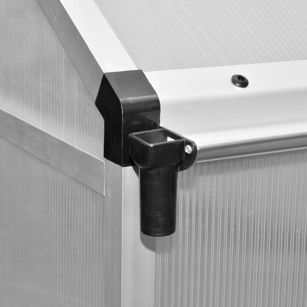 Ojačani staklenik s donjim okvirom 4,6 m² od aluminija - number 8.