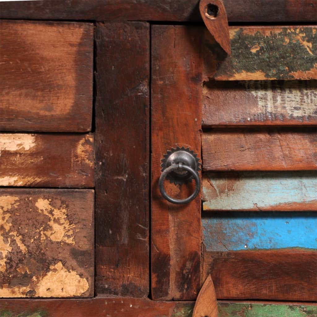 Kredens z litego drewna z odzysku - number 10.