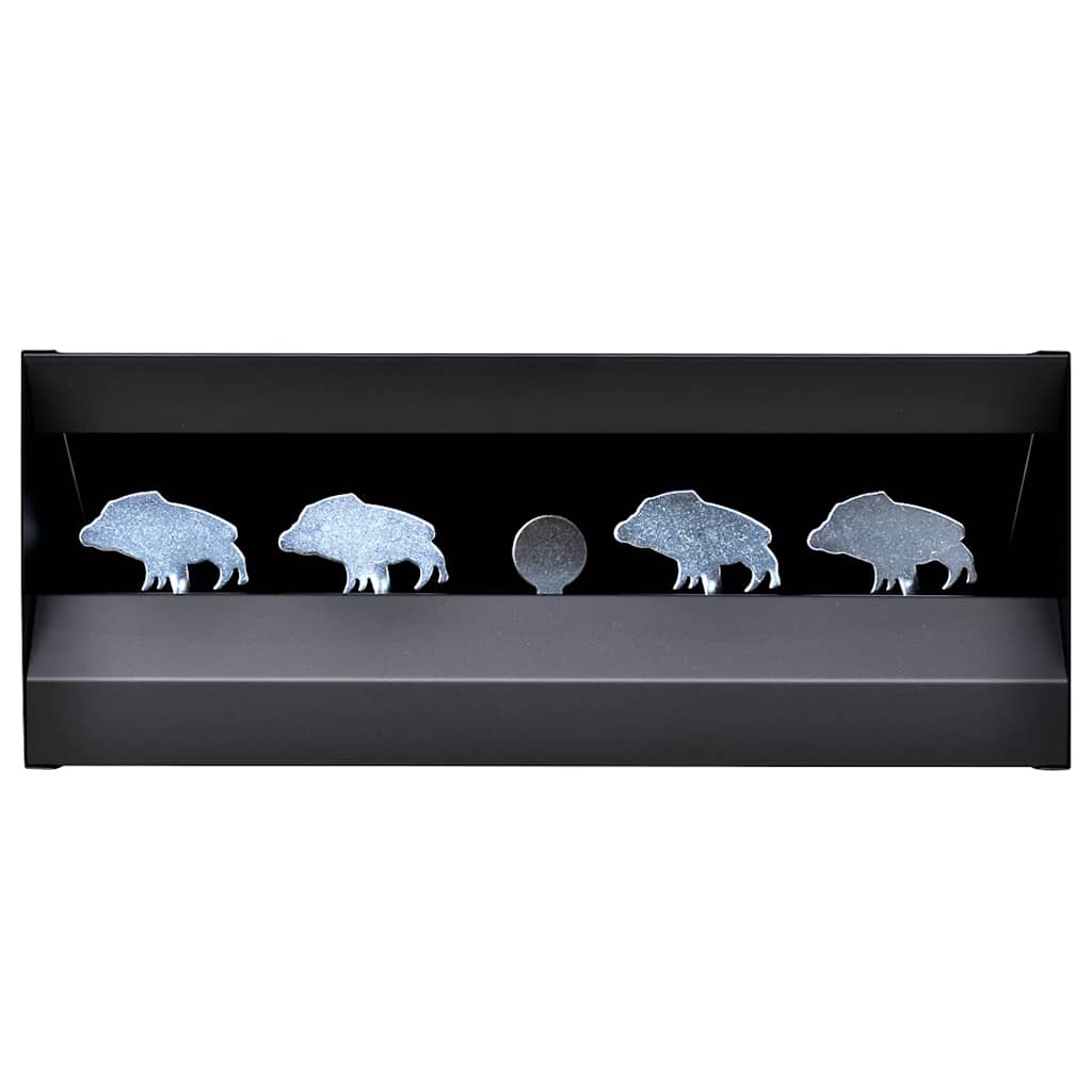 Kutija za gađanje magnetna 4 + 1 diskovi za gađanje motiv divlje svinje - divlja svinja - number 2.