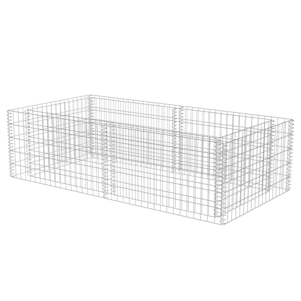 Gabion planter galvaniserat stål 180 x 90 x 50 cm - number 2.