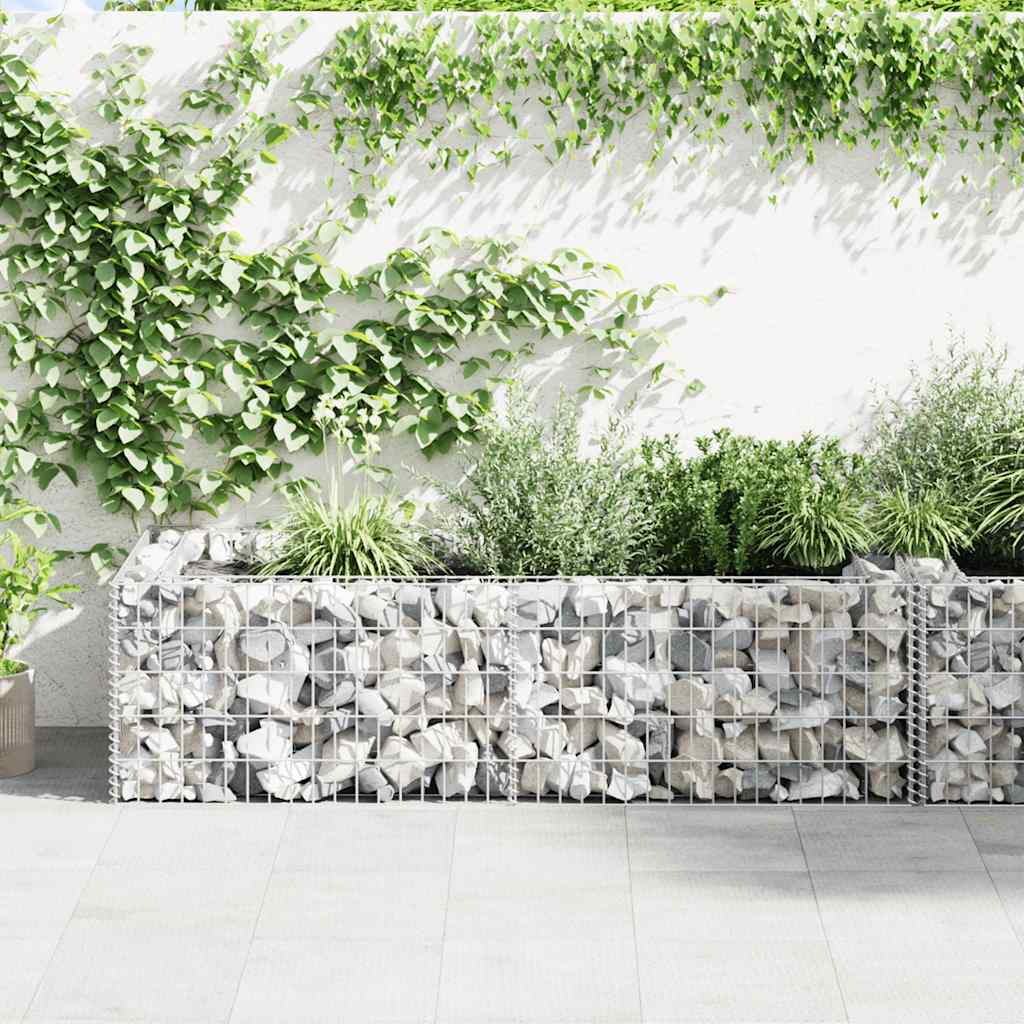 Gabion planter galvaniserat stål 180 x 90 x 50 cm - number 3.