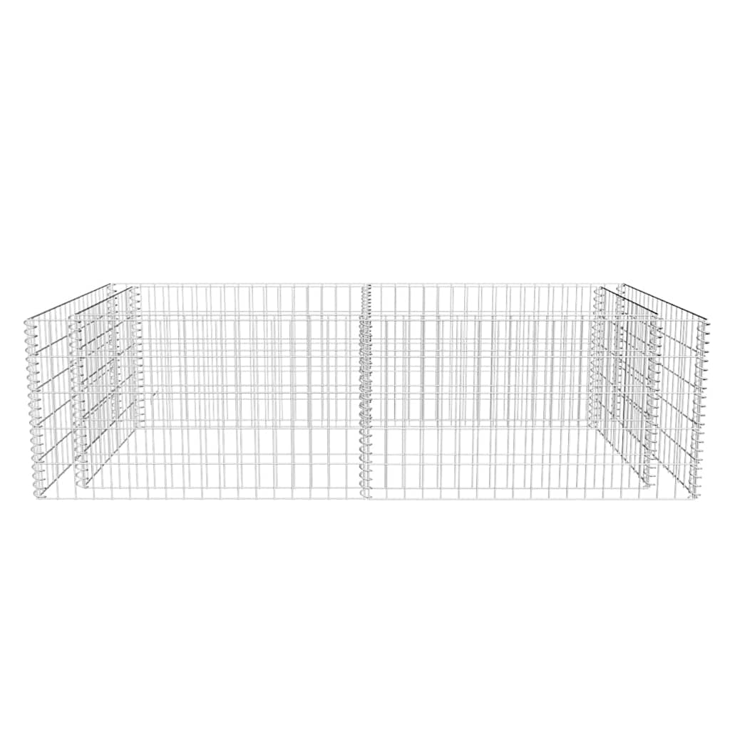Gabion planter galvaniserat stål 180 x 90 x 50 cm - number 5.