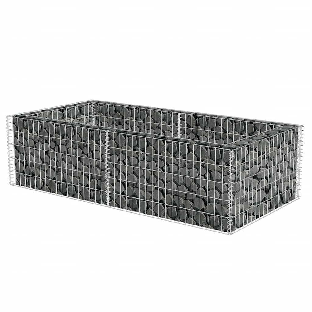 Gabion planter galvaniserat stål 180 x 90 x 50 cm - number 4.