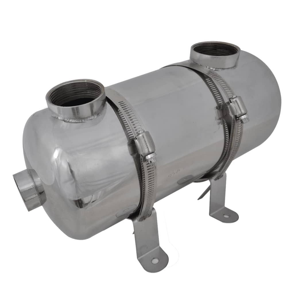 Échangeur de chaleur pour piscine 40 kw - 355 x 134 mm, 1 - number 1.