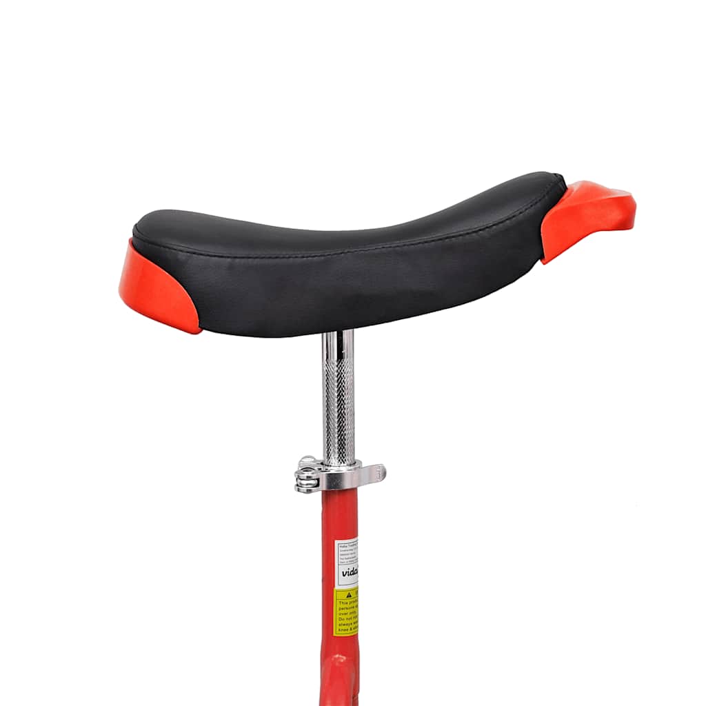 Ethjulet cykel 16 tommer justerbar - rød, 40.7 cm - number 3.