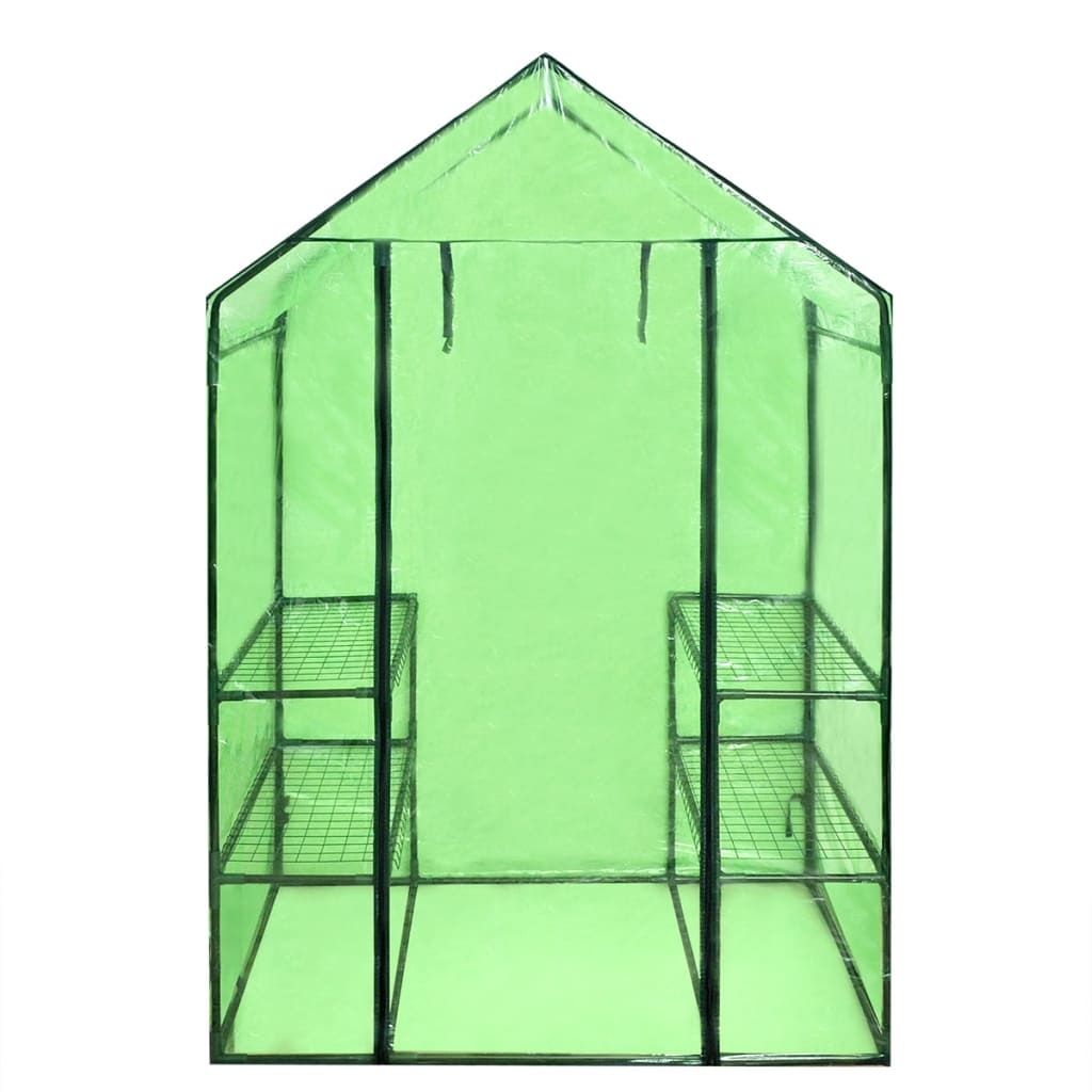 Walk-in greenhouse with 4 shelves - number 3.