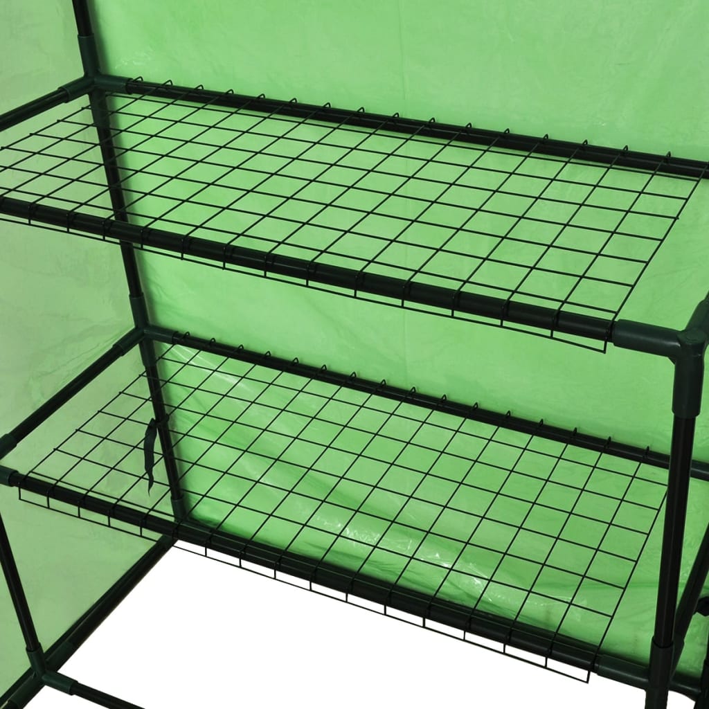 Walk-in greenhouse with 4 shelves - number 6.