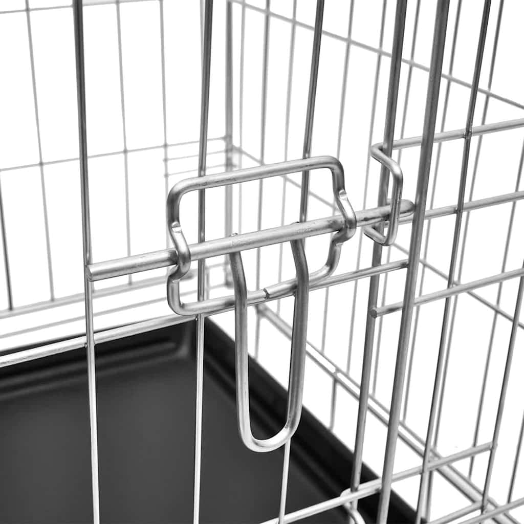 Cage pliable pour chien taille l en métal - number 4.