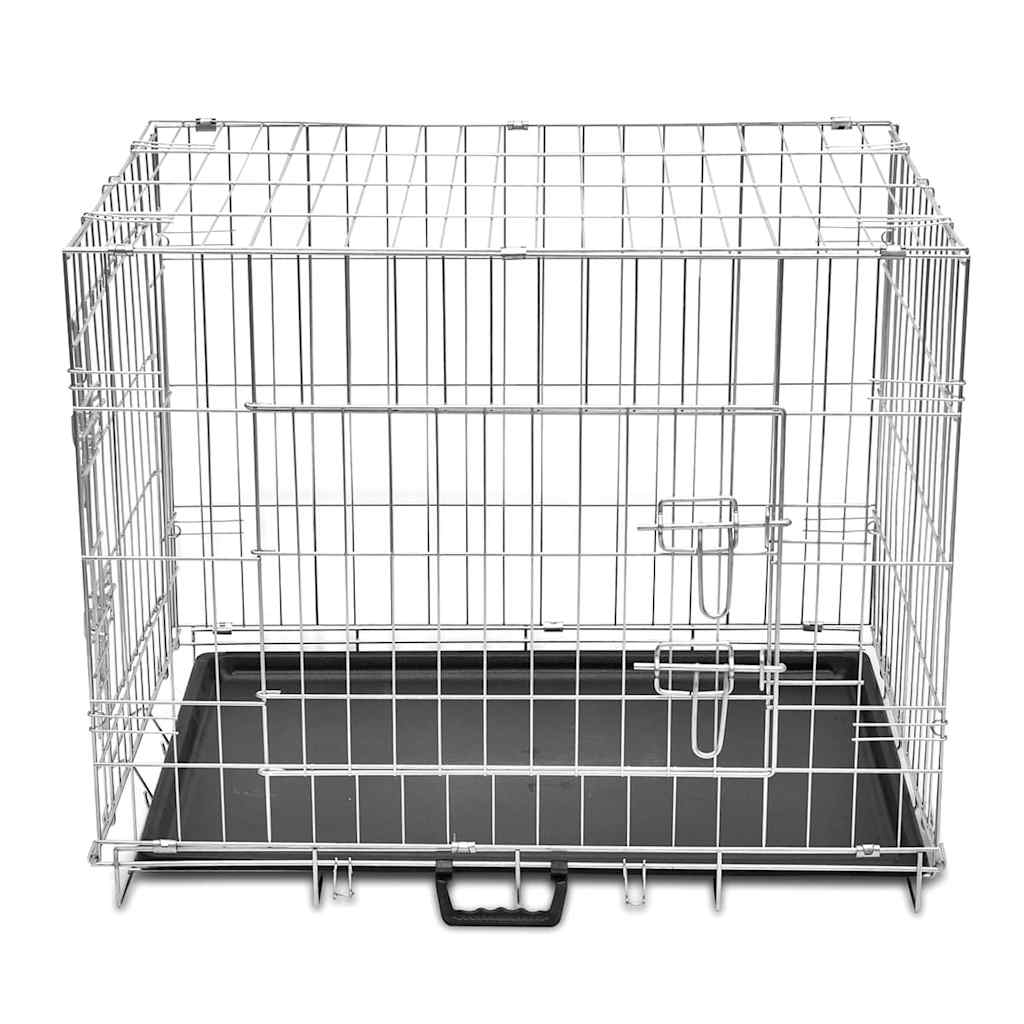 Cage pliable pour chien taille m en métal - number 2.