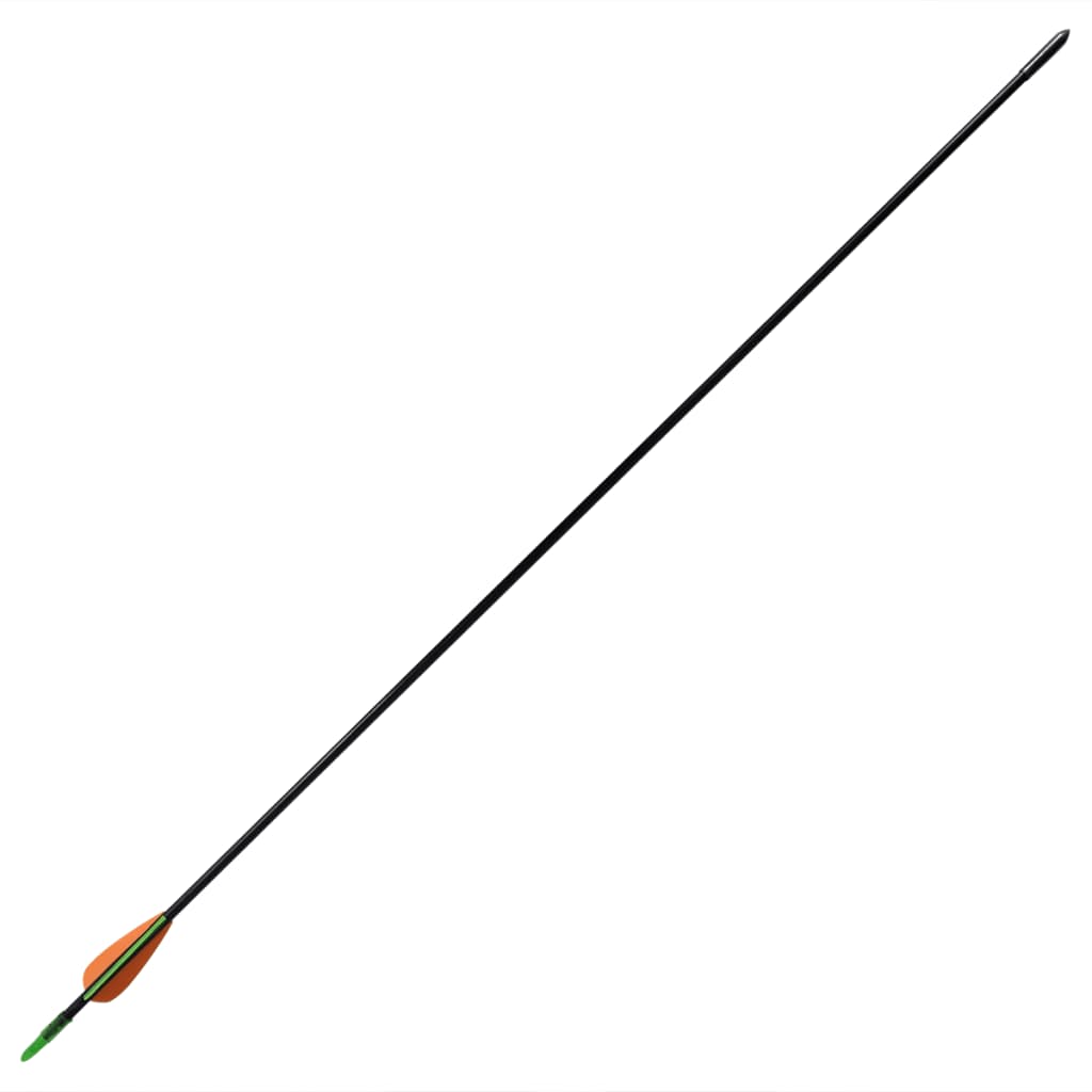 Standard recurve buepile 12 stk. 30" 0,6 cm glasfiber - number 2.